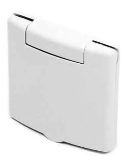 Vysavačová zásuvka centrálního vysávání DELUXE SQUARE - Bílá